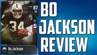 HOW GOOD IS GOAT BO JACKSON? - MUT 18 PLAYER REVIEW