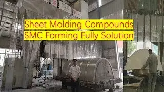 Sheet molding compound machine , SMC Sheet Molding Compounds Product,smc molding machine,FRP product
