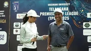 Tee Off Talk | Round -1  | Sreenidhi University Telangana Premier Golf League 2025 _