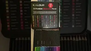 KALOUR 72 Premium watercolor pencil