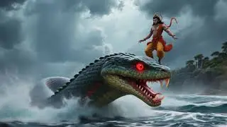 Hanuman vs Surasa | Epic Story of Courage and Wisdom from Ramayan
