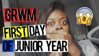 GRWM// First Day Of JUNIOR YEAR! + a lil vlog -nyapapaya