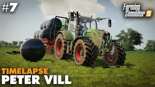 Peter Vill Timelapse #7 Silage Bales Farming Simulator 19