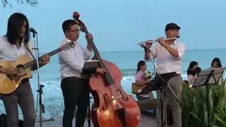 #ThaDayThailand #Patiparnp #bluebossa #cover #bossanova #flute #guitar #doublebass