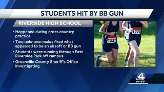 Riverside High School cross country runners hit by airsoft or BB gun during practice, district says