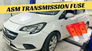 Замена предохранителя и реле индикатора переключения передач ASM Opel Corsa E