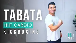 STANDING KICKBOXING TABATA WORKOUT TO TORCH CALORIES [HIIT CARDIO]