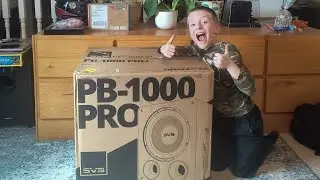 SVS PB-1000 PRO unboxing