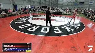 106 Lbs 2nd Wrestleback (16 Team) - Jake Glaser, North Dakota Blue Vs Charlie Trujillo, Team Texas