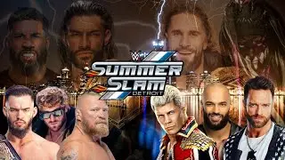 WWE SummerSlam 2023 Match Card Predictions v3