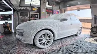 ASMR Car Maintenance | Porsche Cayenne E-Hybrid fine care The small matter of maintenance!