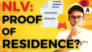 What counts as &lsquo;Proof of Residence&rsquo; for a Spanish non lucrative visa?