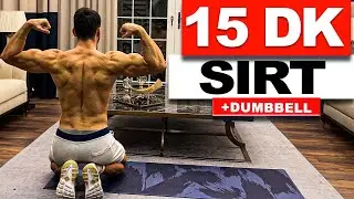 15 DK Efsane Sırt Antrenmanı // Evde Üçgen Sırt Yap!! (dambıl) | velikaans