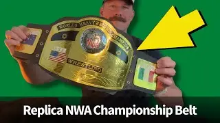 Replica NWA Championship Belt review (great for costumes!)