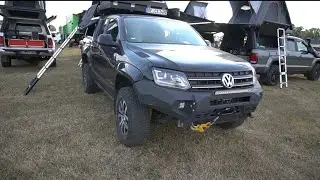 VW Amarok Wohnmobil 4x4 Offroad 2021 Camper Dachzelt Vanlife Treffen Kalkar Camping