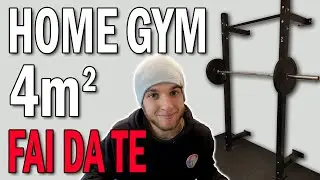 Come Costruire un HALF RACK - PEDANA da STACCO - HOME GYM Fai Da Te in 4 metri quadri