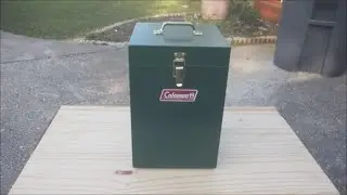 My Coleman Lantern and Stove Utility Box!