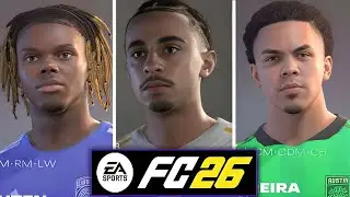 FC 26 | All MLS Wonderkids & Real Face Players 👀⚽