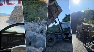 A day in the seat of a truck driver.