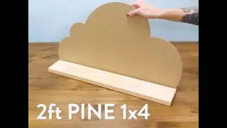 Crafty | The kids will be on cloud nine with this DIY book shelf