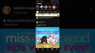 VOTING FOR MISS EARTHBREAD IN 2025!!!