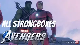 Hero Bound: Vault Hunting Mission Chain & All Strongboxes - Marvel's Avengers Game (HD60FPS)