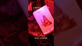 message from Lucifer #tarot #magick #occult #tarotreading #Lucifer #lilith #azazel