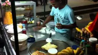 Thailand - Thai Banana Pancake on Karon Beach