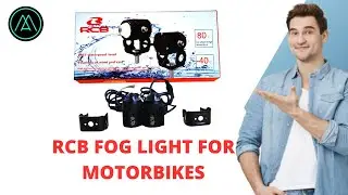 Affordable RCB LED Fog Light for Motorcycle Alpha Motors