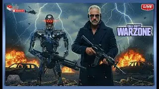 WARZONE live: EXTERMINADOR DO FUTURO! 🤖 A mira 