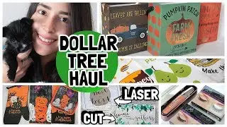 DOLLAR TREE HAUL 2019 NEW FINDS LASER CUT WALL DECOR + NEW PUPPY