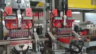 Frame Rail of Truck processing by Longitudinal Beam machine