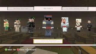 Minecraft Xbox 360 - Skin Pack #5 - 31 июля 2013 г.