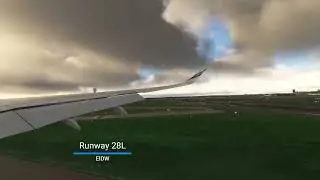 Emirates A350 Landing in Ireland (w/ cabin announcements & POI Markers) | MSFS 2020