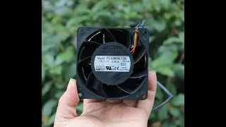 DC12V- 30W powerful brushless speed control fan computer server motorcycle cooling fan