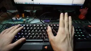 RAZER BLACKWIDOW CHROMA UNBOXING & ОБЗОР
