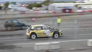TIGER RALLY LIMASSOL SS7 PORT 2018 S. GALATARIOTIS SKODA FABIA R5
