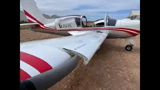 Socata Rallye MS.893E - Taxi out at LFNE, France. 01 April 2023.