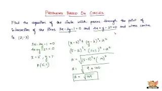 How to solve problems based on Circles?-- Vol. 2/4
