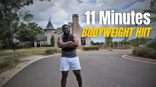 11 - Minute Bodyweight HIIT Workout: BLAST FAT with NO EQUIPMENT (Follow Along)