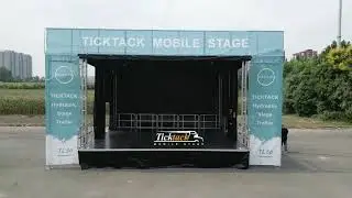 Ticktack 8m Long Concert Stage Portable Stage Outdoor Stage for Festivals, Music Tour,Crusade Etc