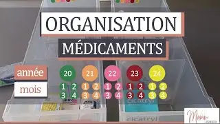 [ORGANISATION MAISON] ORGANISATION MÉDICAMENTS | SYSTÈME DE RANGEMENT EFFICACE ✖MAMAN ORGANISATION✖