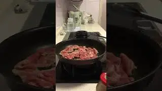 Pan fry pork! #pork #panfry #porkrecipe #porkbelly #fry #frying #cooking #cookingvideo #shortsvideo