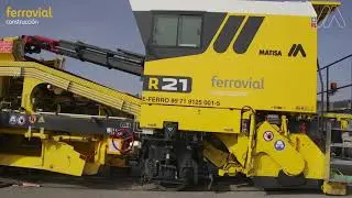 Presentaci&oacute;n para @MATISA Mat&eacute;riel Industriel S.A. la m&aacute;quina perfiladora R20 | Ferrovial