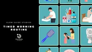 30-Minute Timed Morning Routine ⏱️ | Multisensory Schedule for ADHD, Autism, PDA & Busy Families