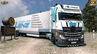 ETS2 | Update v1.2 | Mercedes-Benz New Actros 480 Sound by Max2712 | Ultra Realistic | #ets2 1.56