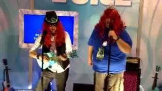 Two Guys, Two Tiaras, Two Red Wigs, and one song
