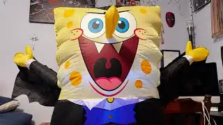 Gemmy 2022 4.5ft Halloween SpongeBob inflatable 