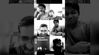 Online meeting with Jigri #g20 #meeting #online #jocker #school #yaris #games