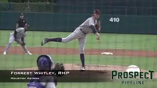 Forrest Whitley, RHP, Houston Astros, Pitching Mechanics at 240 FPS